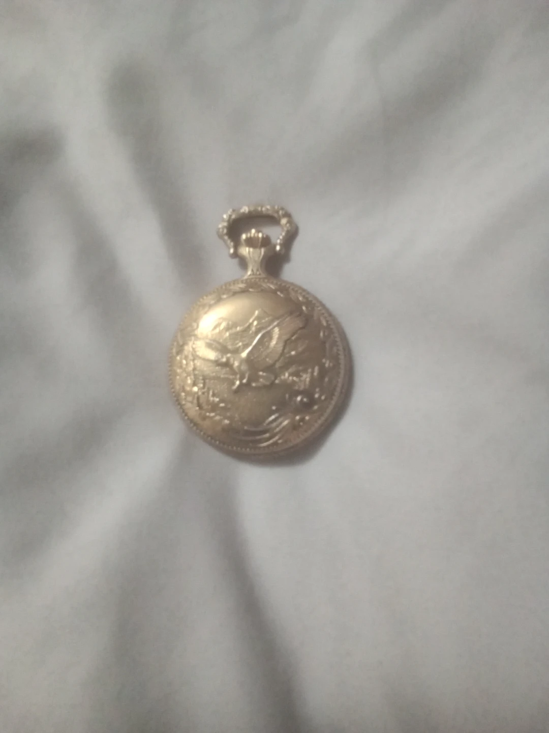 Vintage Calibel Gold Tone Pocket Watch - photo 2