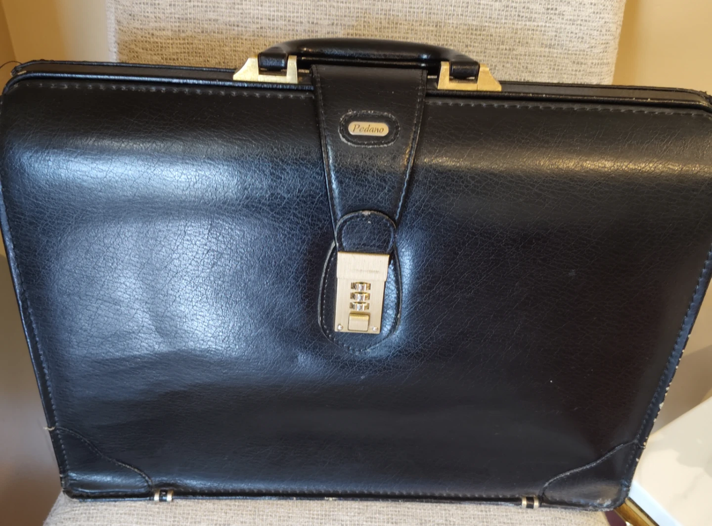 Pedano Italian Leather Briefcase