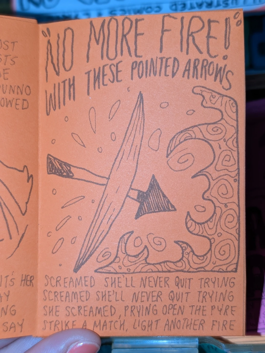 Zines ($2 each) with original art & lyrics - photo 4
