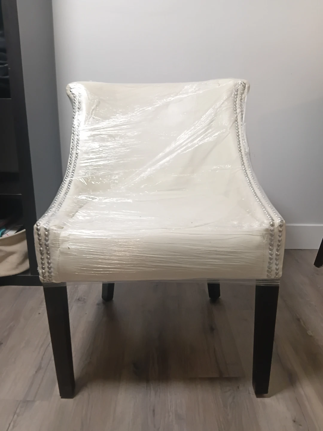White  Accent Chair