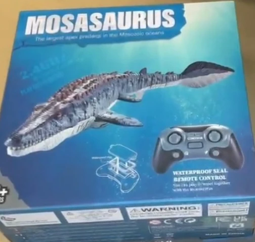 Remote Control Mosasaurus Toy