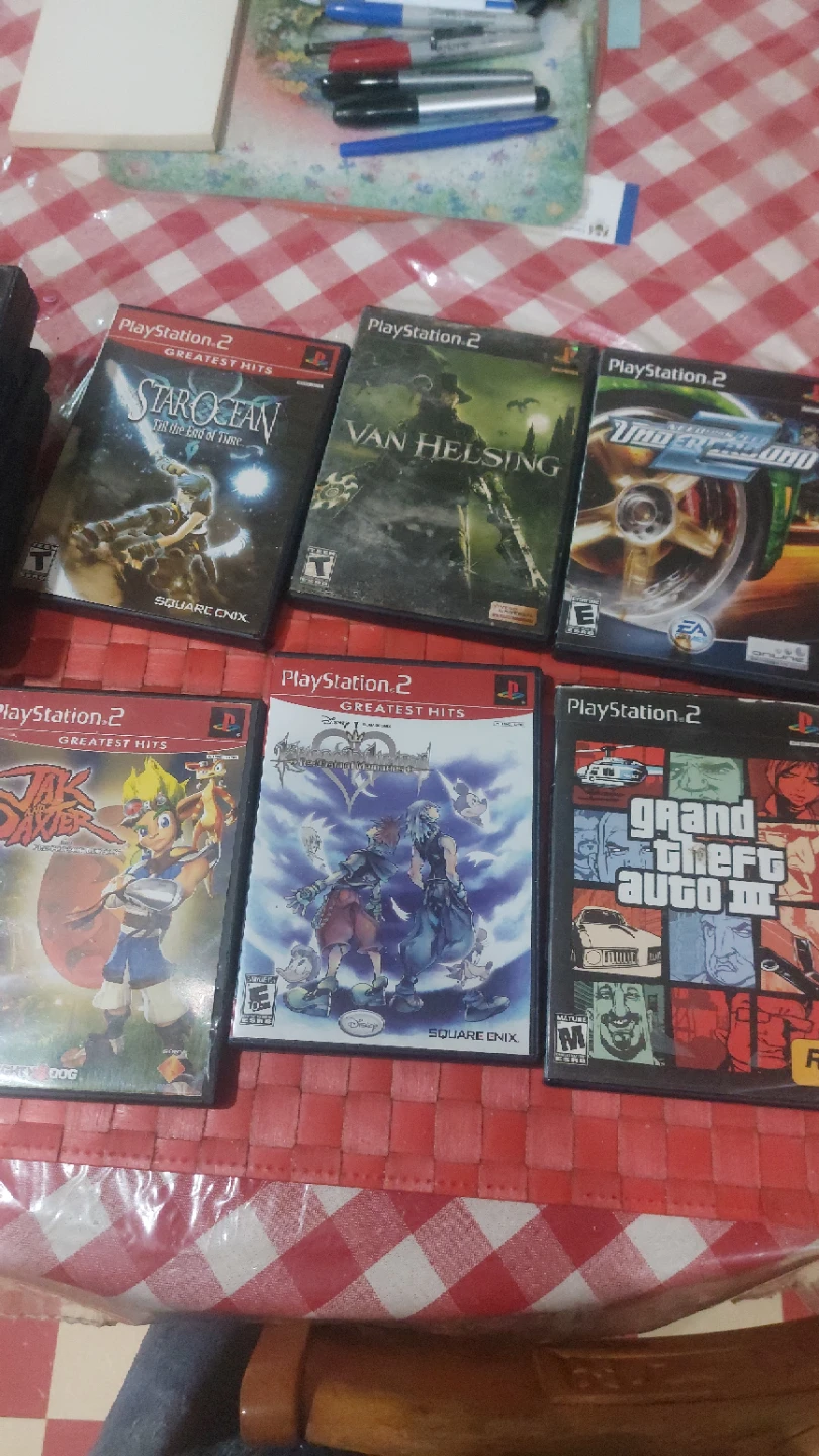 Ps2 game lot