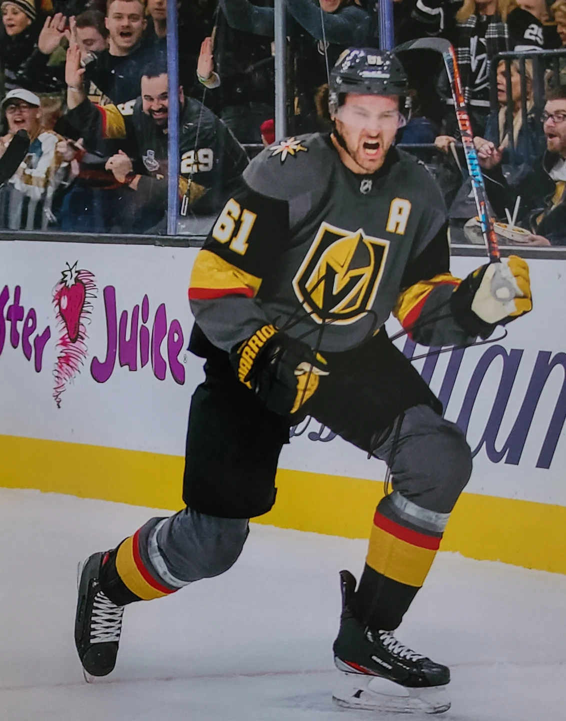 Vegas Golden Knights Autographed 8x10 Photos With COA'S