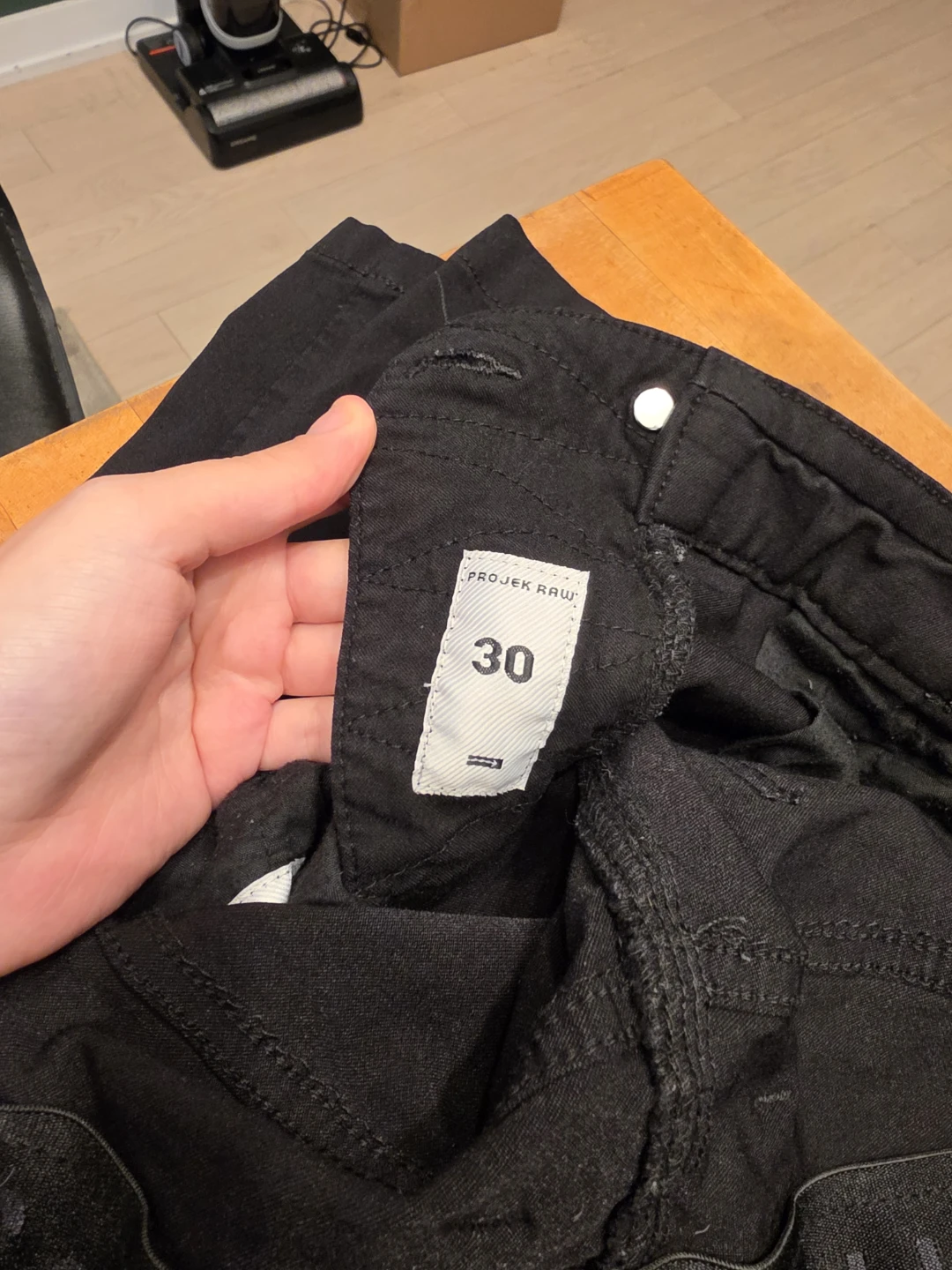 Two pairs of Projek Raw cargo pants - photo 3