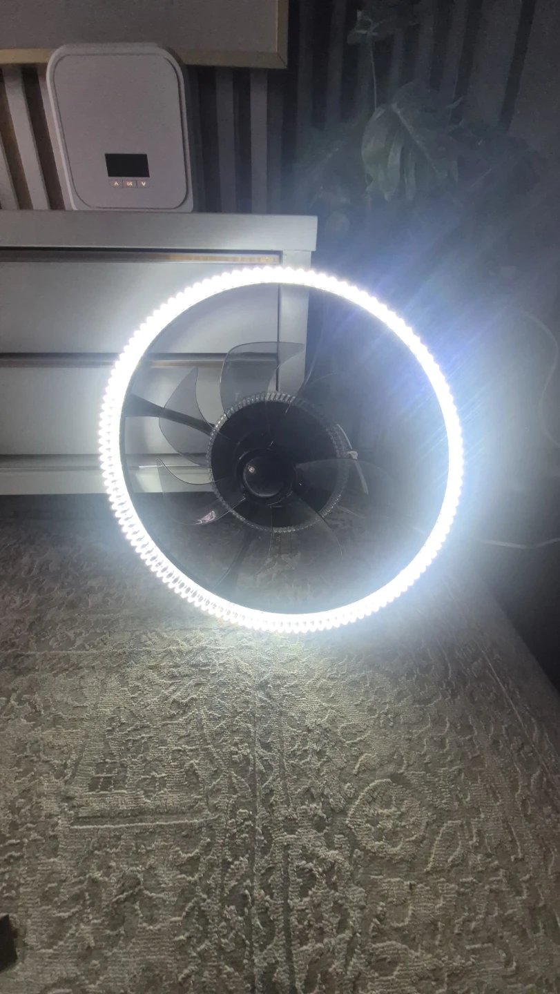LED Ring Light Fan