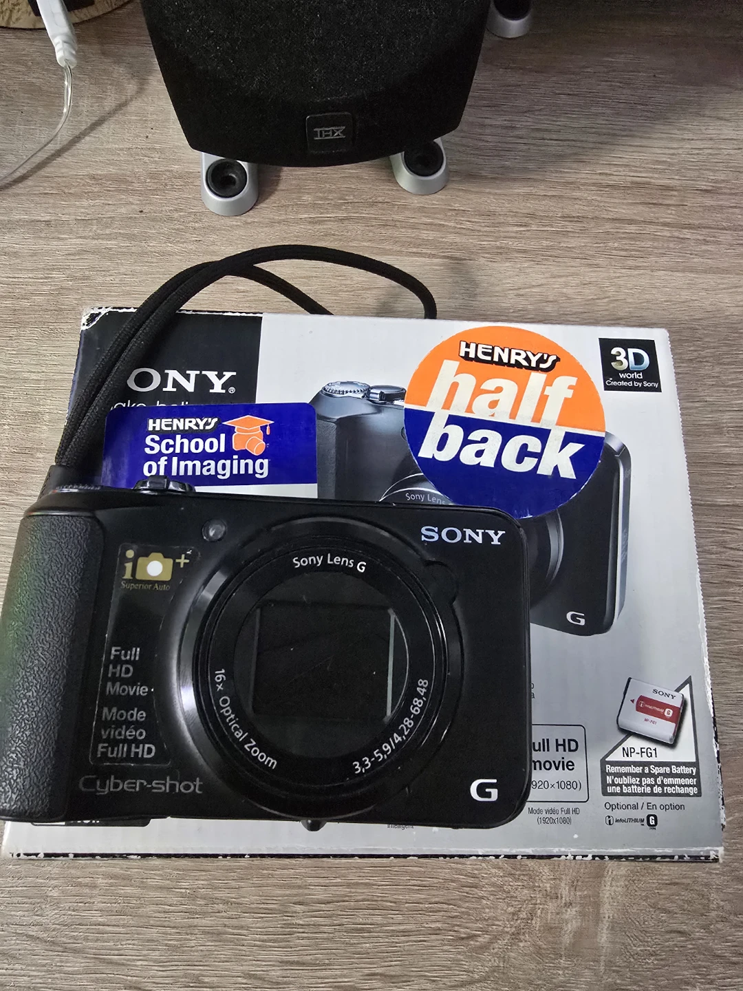 Sony Cyber-shot DSC-HX10V Digital Camera GPS