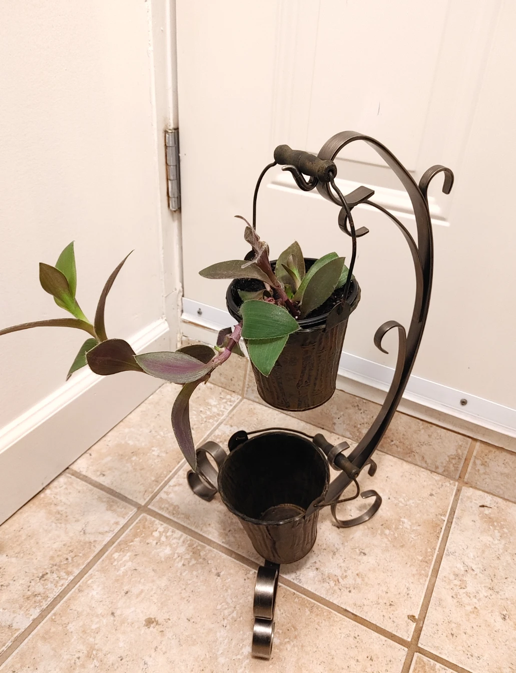 Double Hanging Plant Stand
