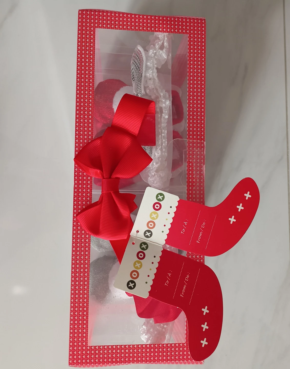 Tickle Toes Baby Headwrap and Booties Set - photo 4