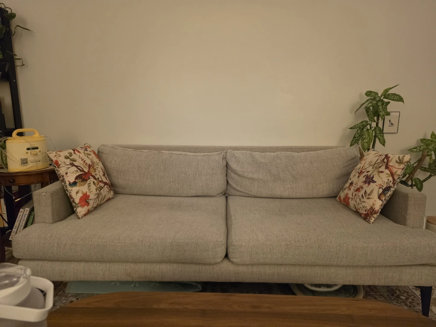 Light Gray Fabric Sofa - photo 2