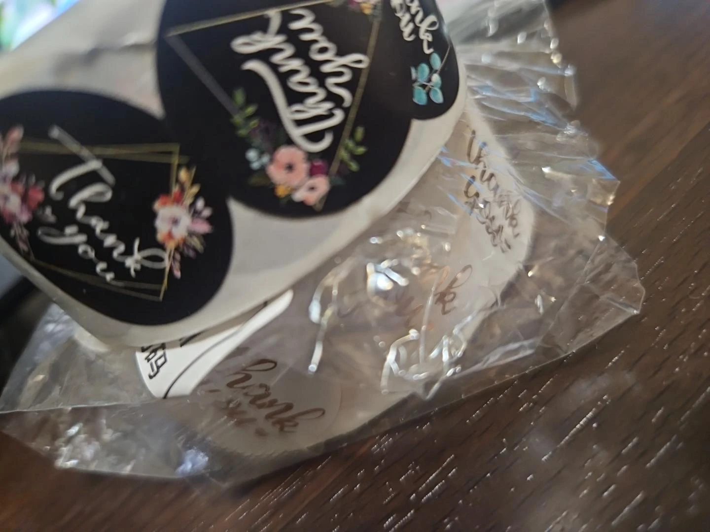 Thank You Stickers – 2 Rolls, Packaging & Gifts - photo 2