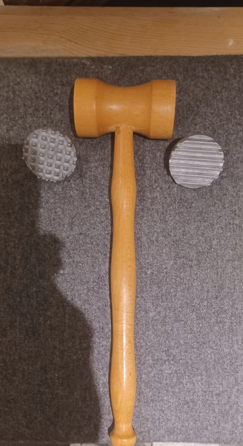 Vintage Wooden Meat Tenderizer - photo 2