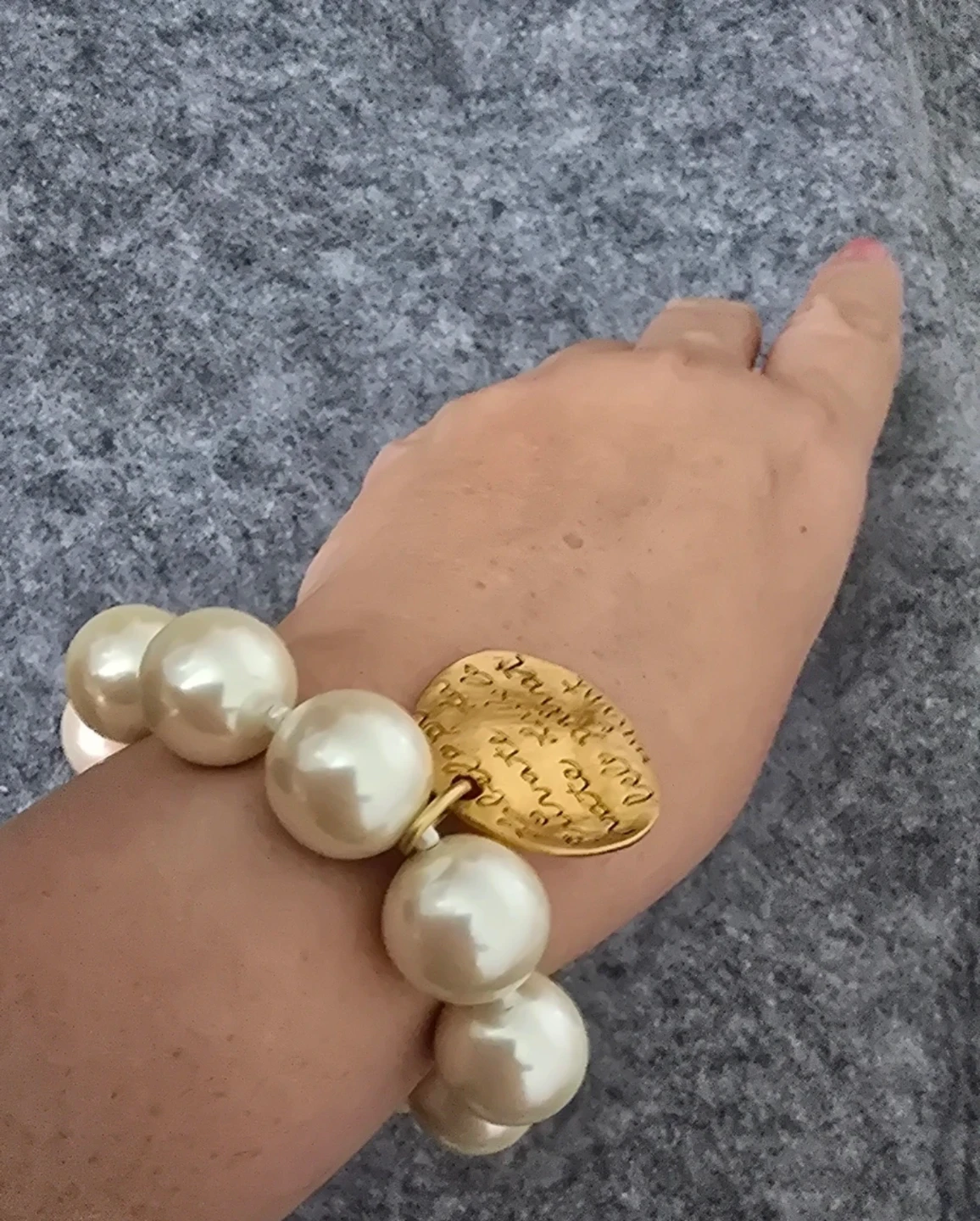 Private Label  Beautiful faux pearl bracelet - photo 4