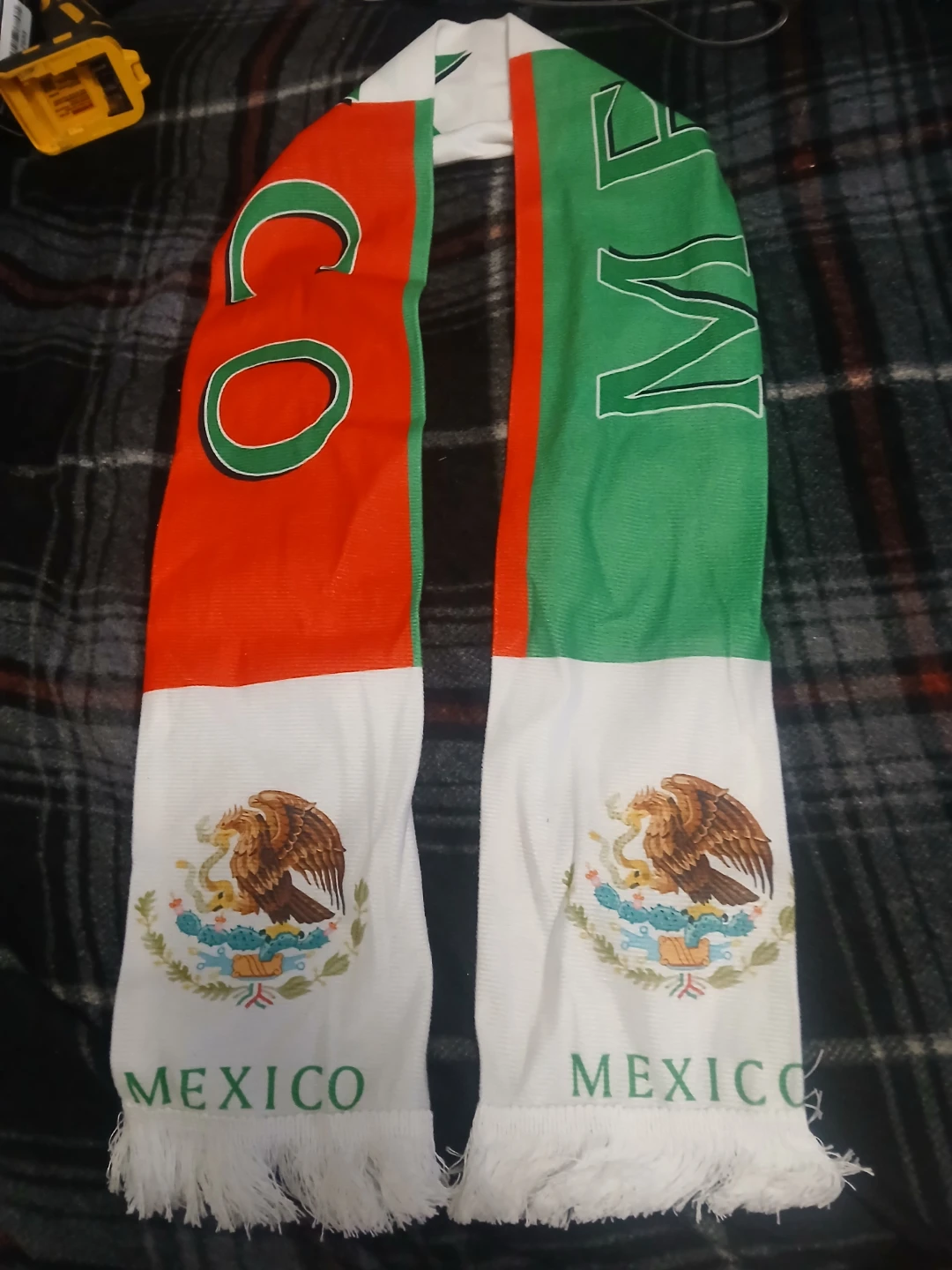 Mexico National Flag Soccer Scarf