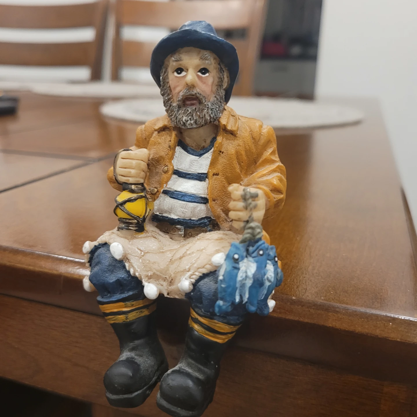 Fisherman Shelf Sitter Figurine
