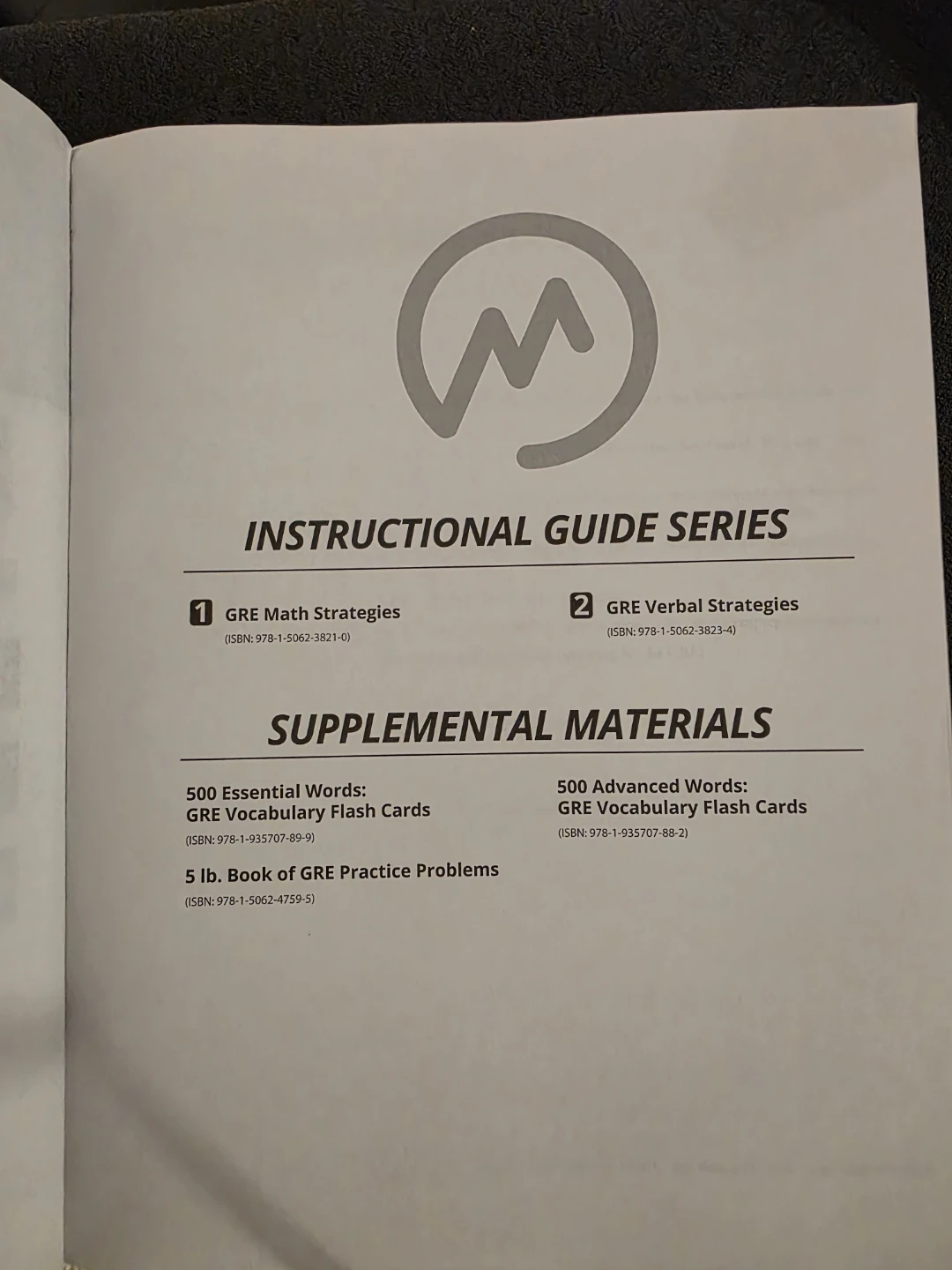 5lb book of GRE practice problems - photo 2