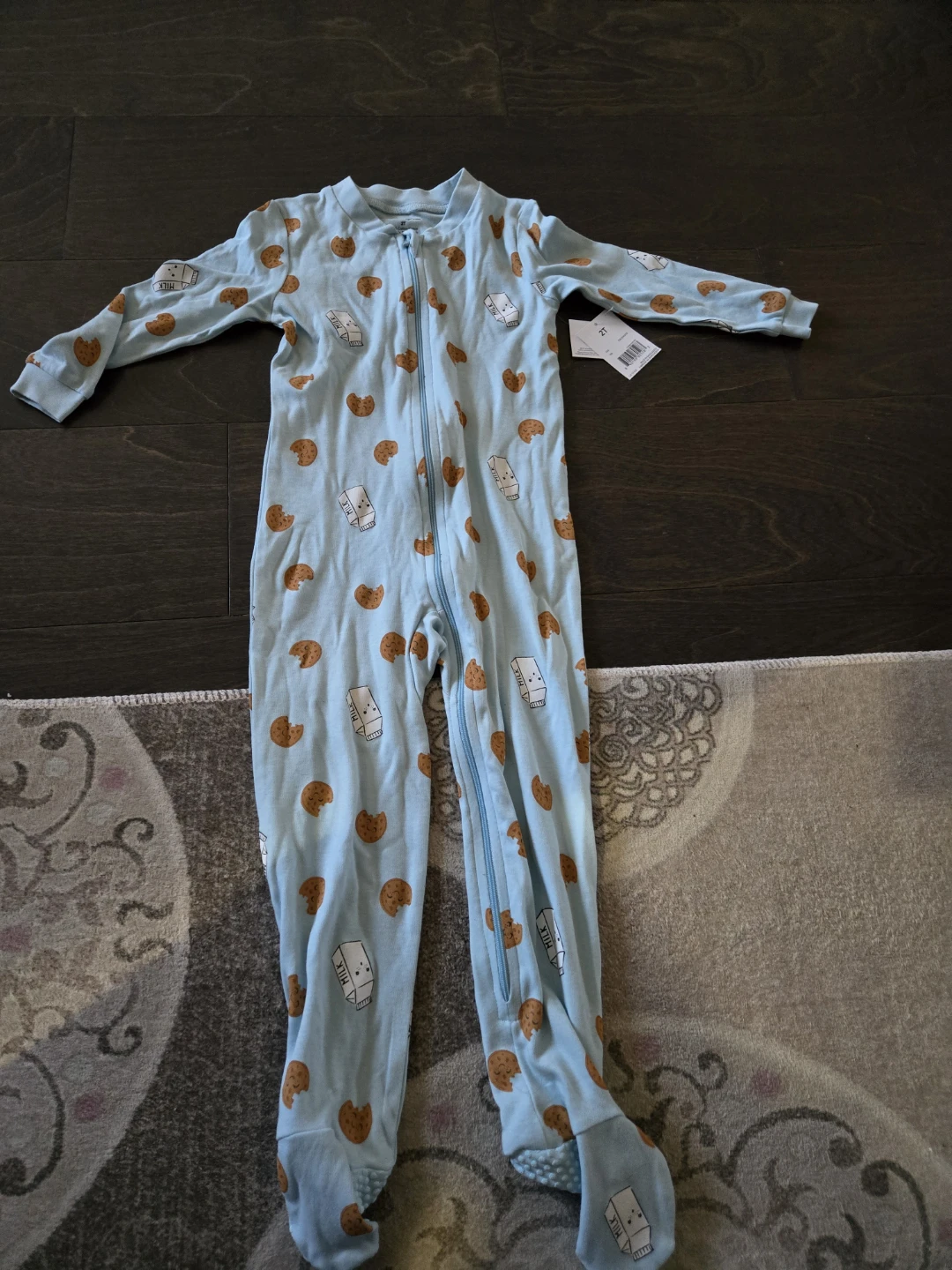 Kids Sleep-and-Play Pajamas Size 2T - photo 2