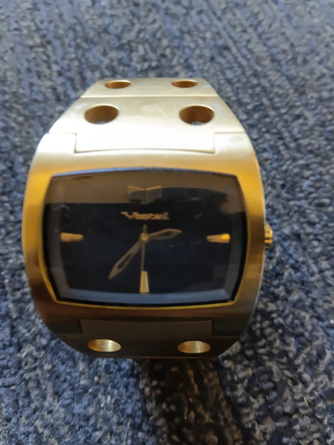 Vestal Destroyer Gold Tone Watch