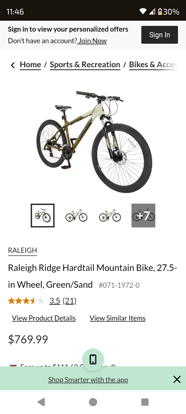 Raleigh Ridge Hardtail Mountain Bike - photo 3