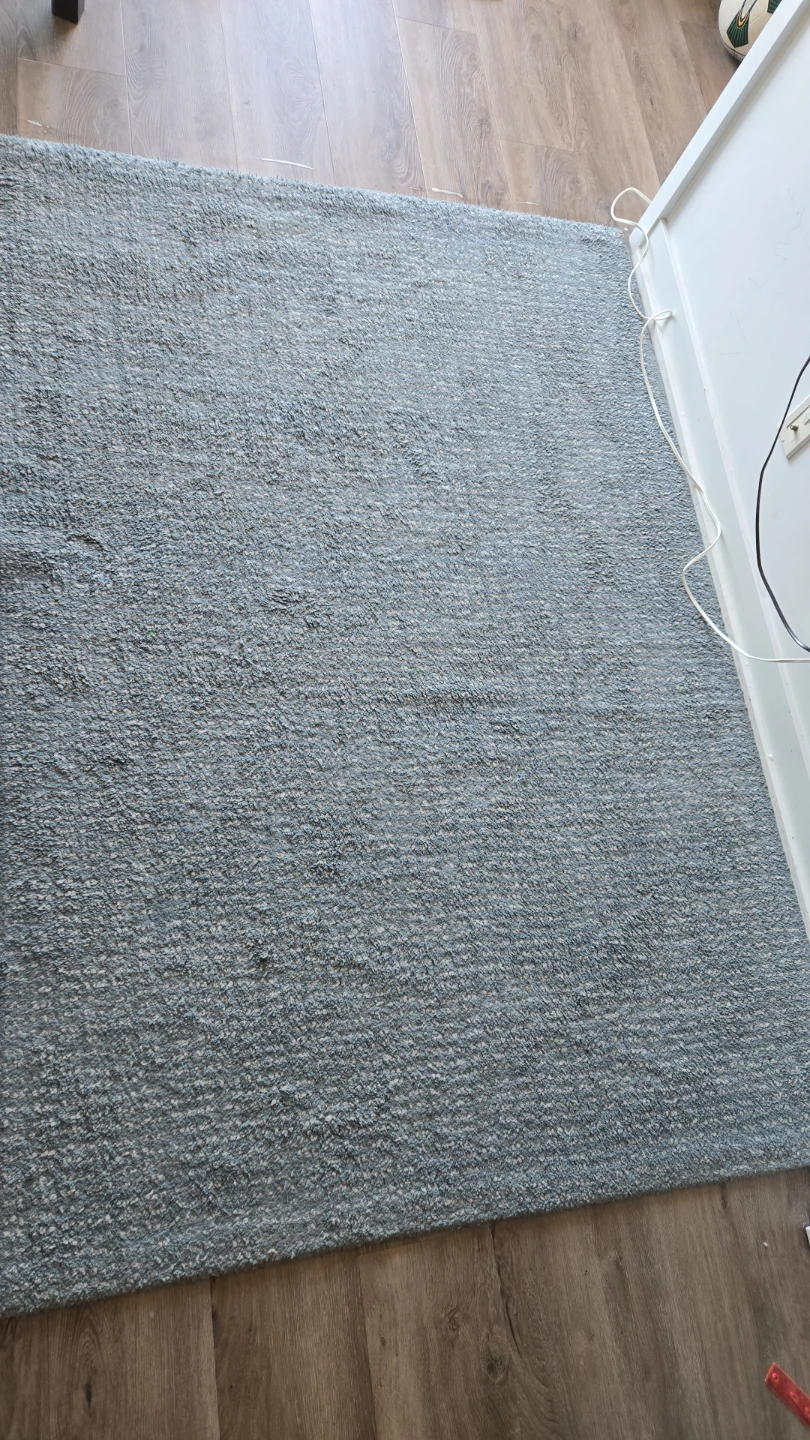 Textured Grey Area Rug
