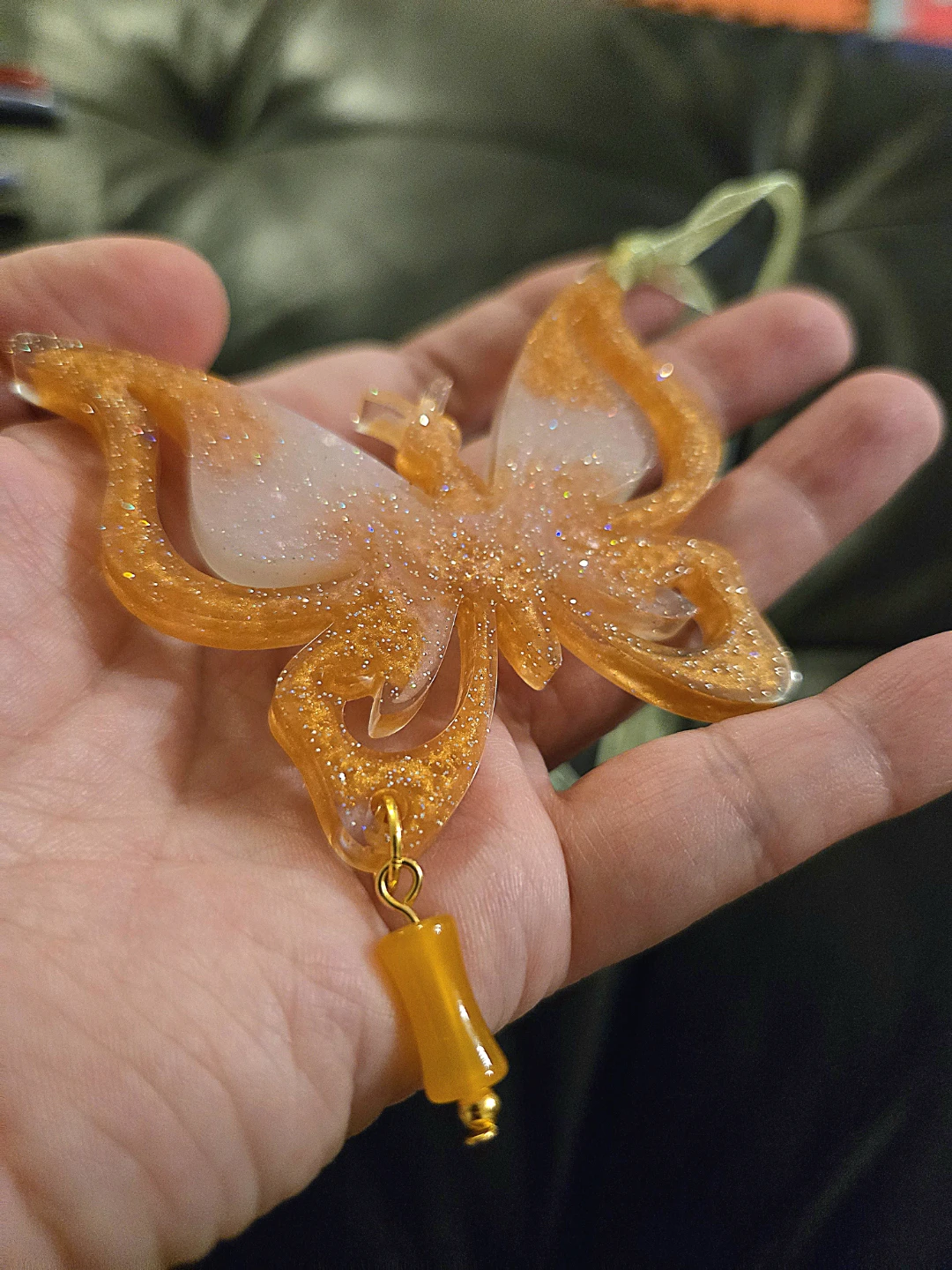 Resin Butterfly Hanging Ornaments $5 Each - photo 3