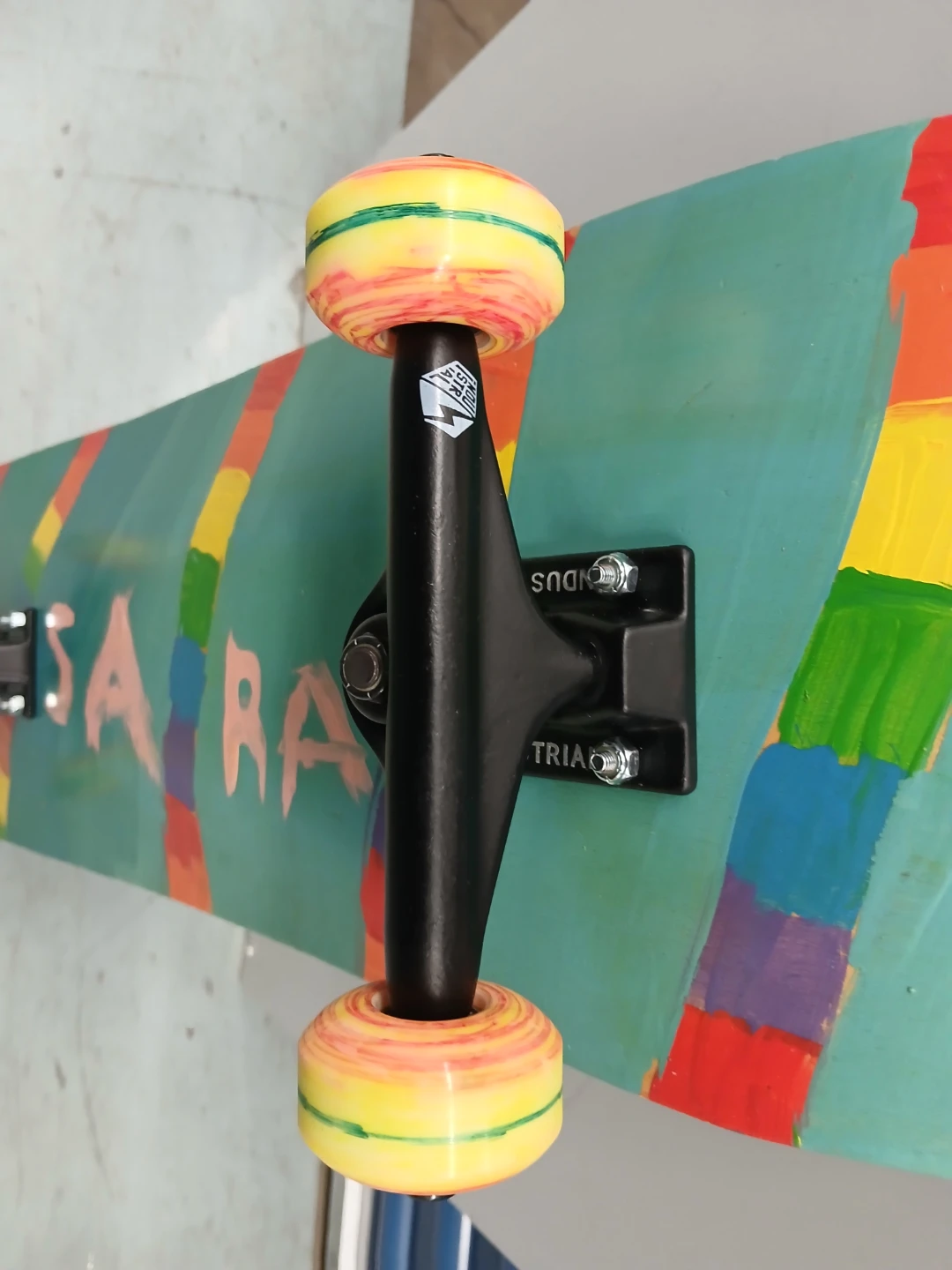 Skateboard with Colorful Deck - photo 4