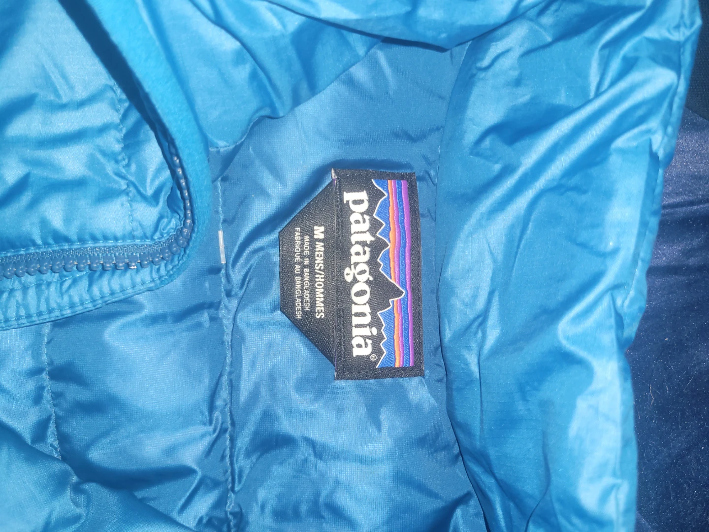 Patagonia Down Jacket - Blue - Medium - photo 2