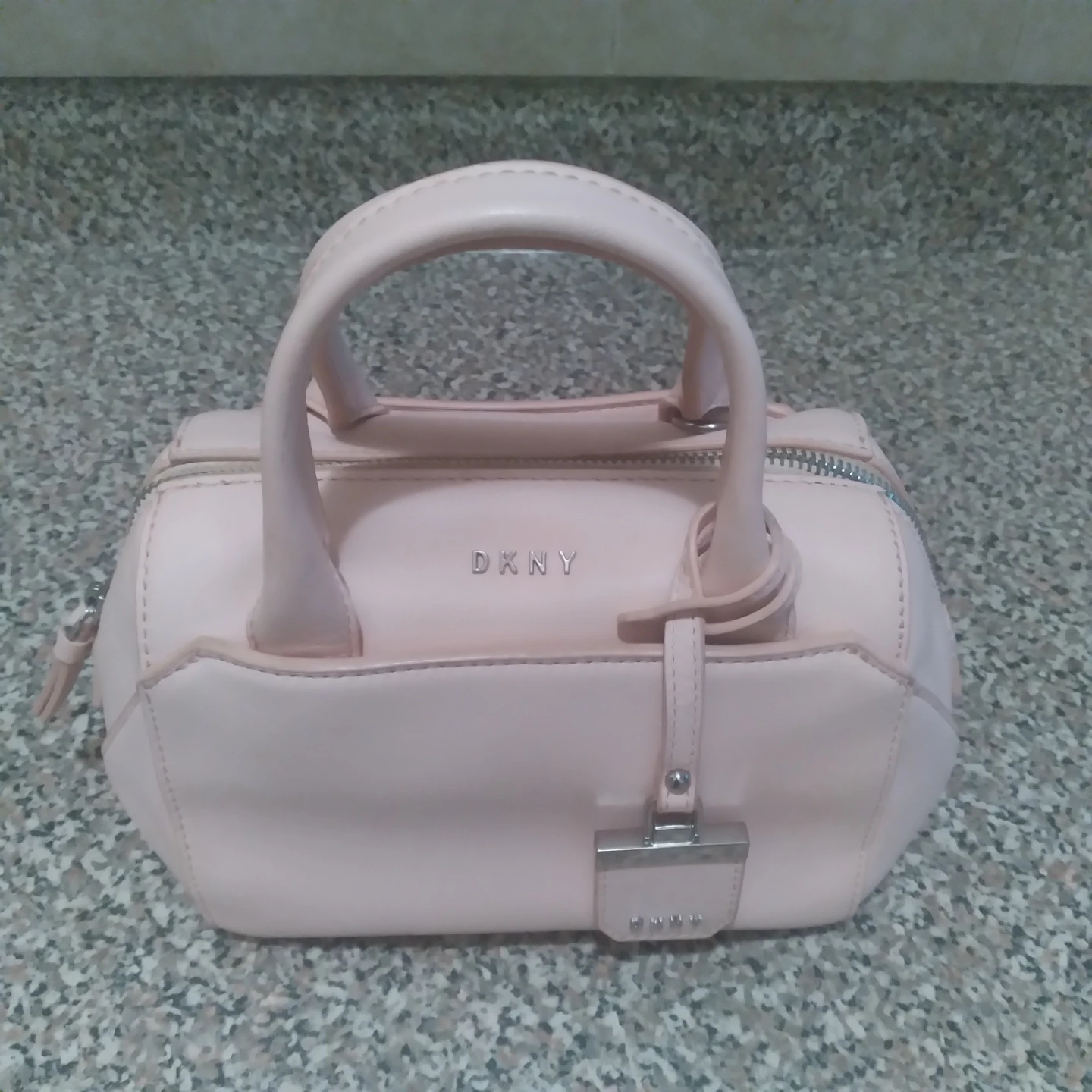 DKNY Mini Barrel Bag - Light Pink