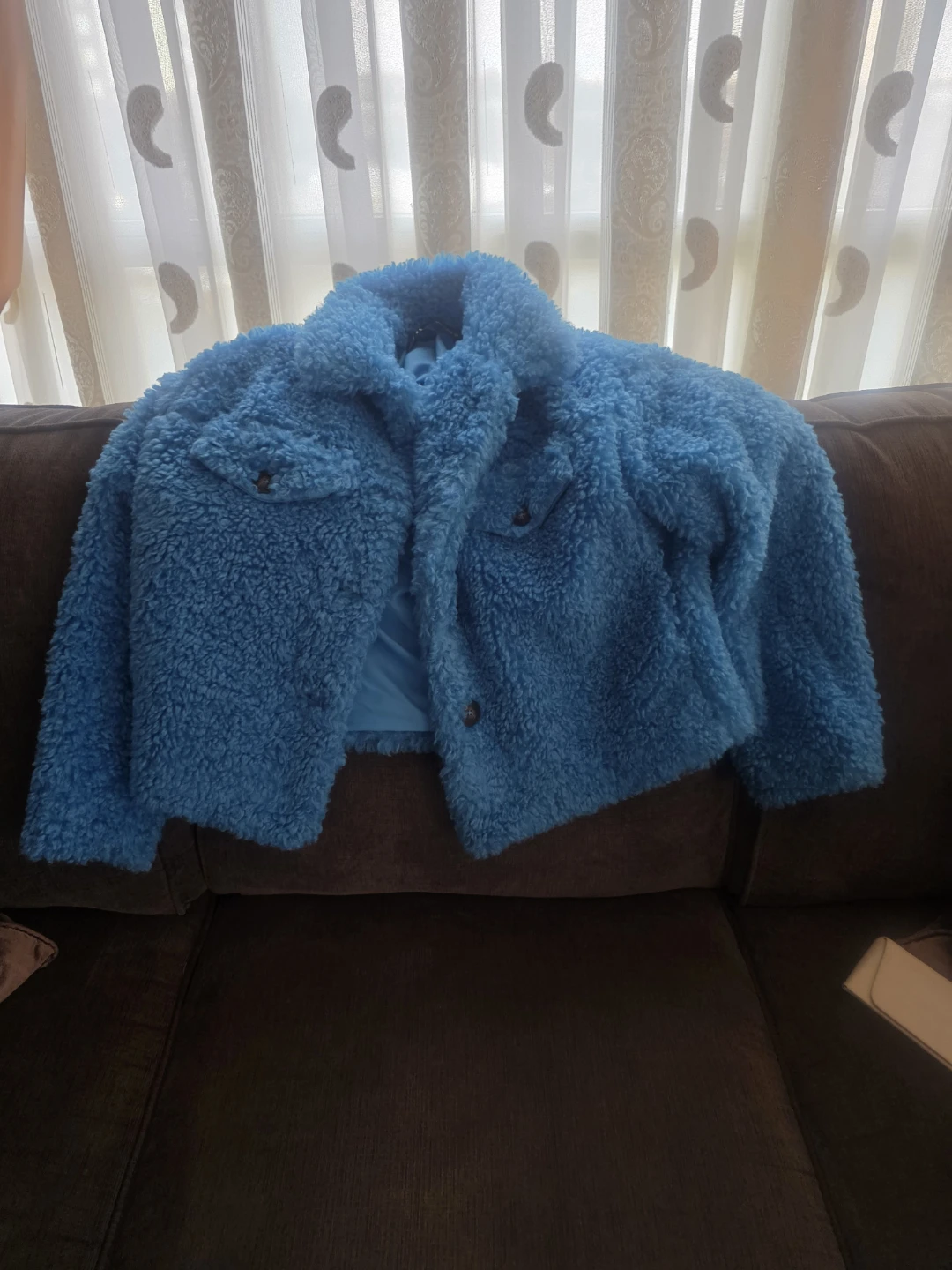 Blue Sherpa Jacket