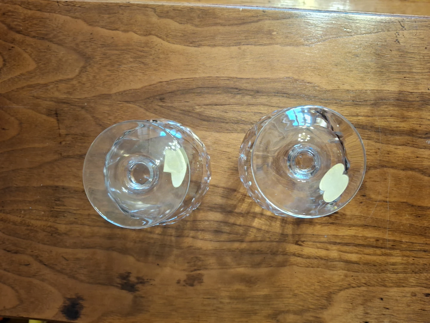 Simpsons-Sears lead crystal glasses - photo 4