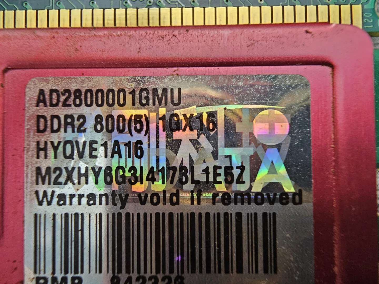 Adata DDR2 800MHz 1GB RAM Modules - photo 3
