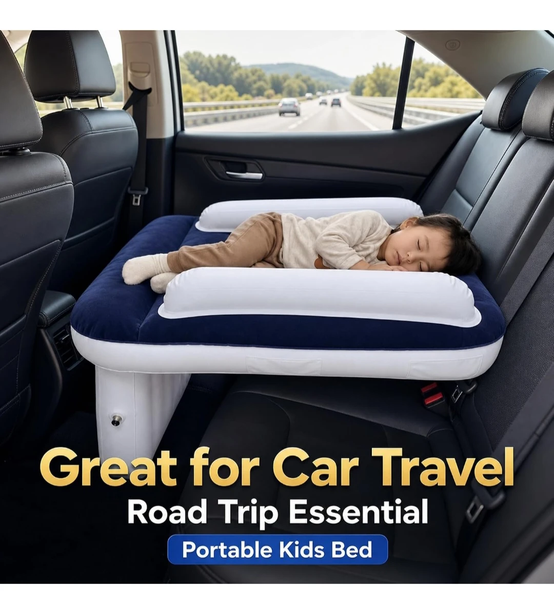 Air Mattress bed for baby children travel flight Airplane Train - photo 5