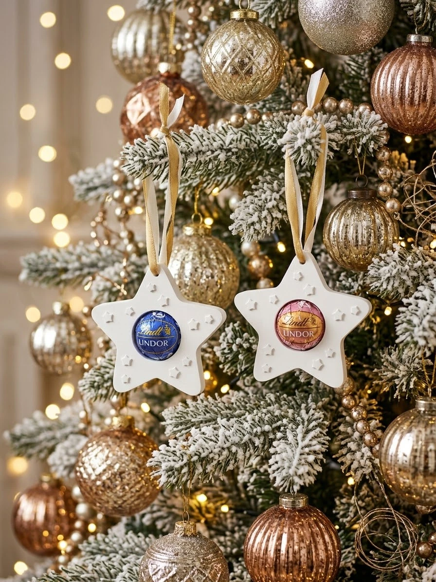 Star Ornaments Chocolate Holder Gift Set