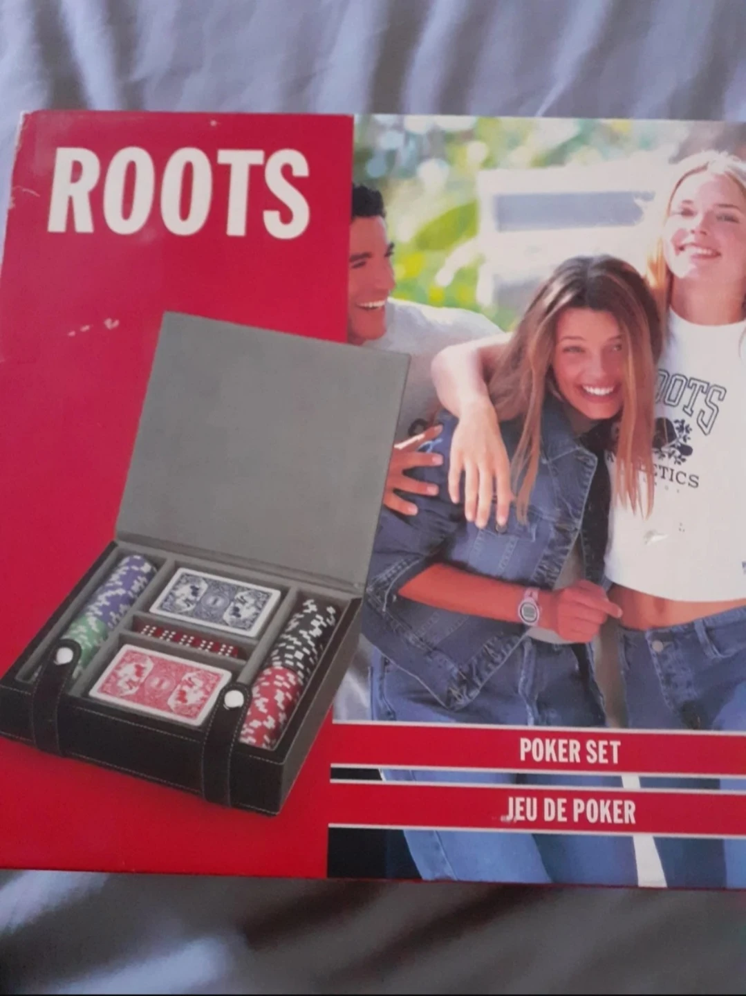 Roots Acura Leather Poker Set