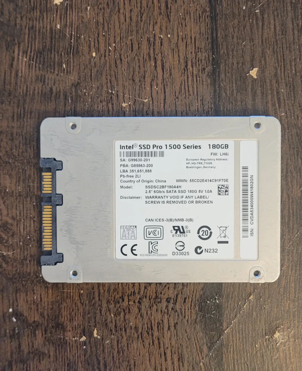 2.5" 180GB  SSD - photo 2