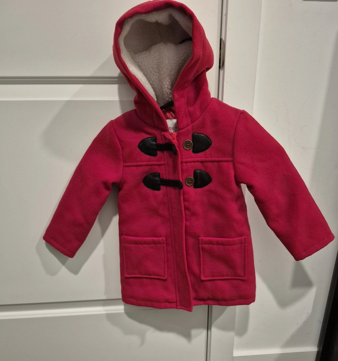 Joe Fresh Toddler Red Toggle Coat - photo 2