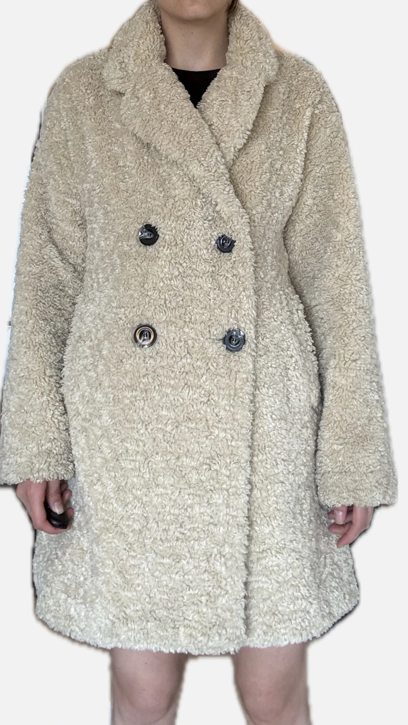 Beige Teddy Bear Coat