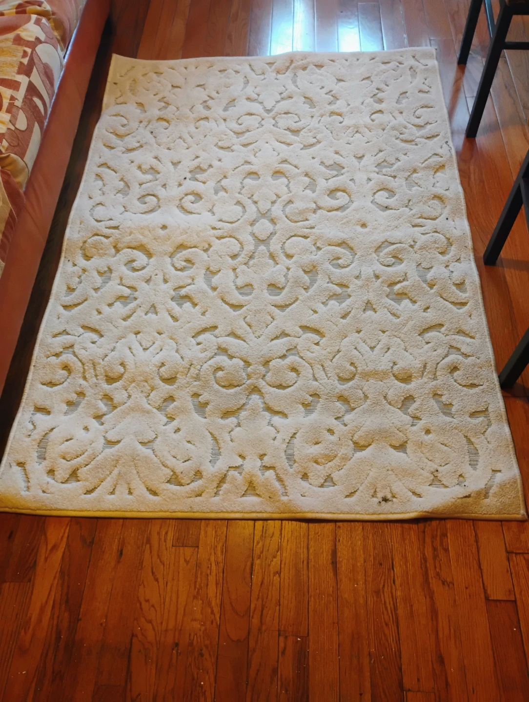 Palmetto Living Damask Natural Blue Rug - photo 2