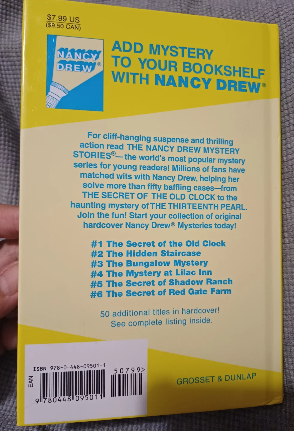 'Nancy Drew The Secret of the Old Clock' - photo 2