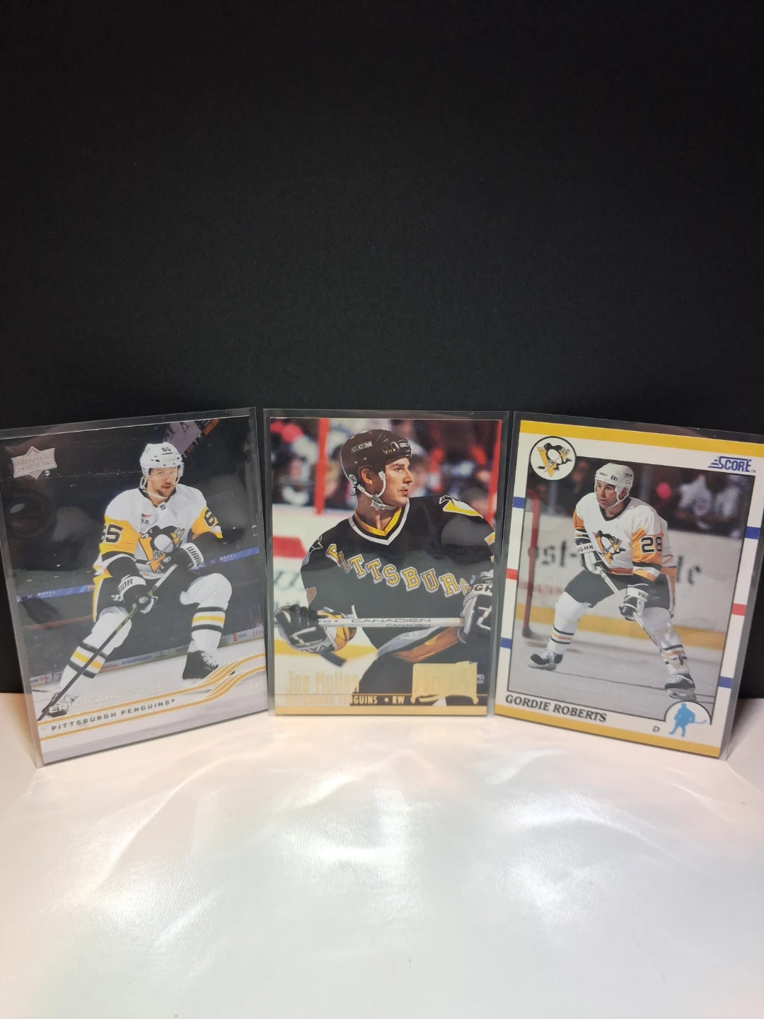 Pittsburgh Penguins Hockey Cards Lot of 3
