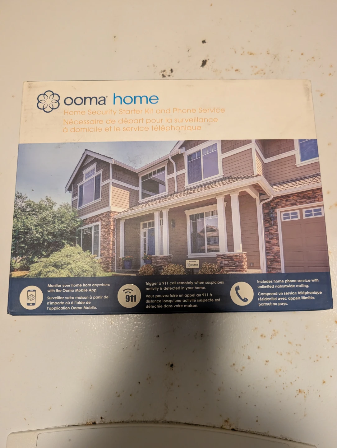 Ooma Home Security Starter Kit and Phone Service