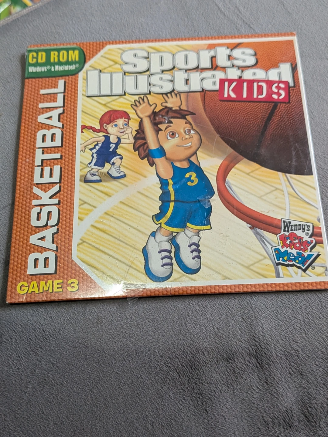 Sports Illustrated Kids Basketball CD-ROM Wendy's Kids Meal