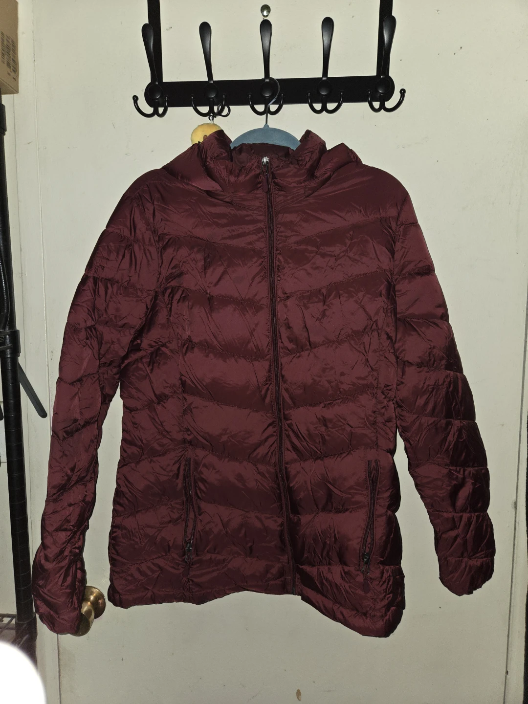 Charter Club Packable Hooded Puffer Coat in a Ladies L