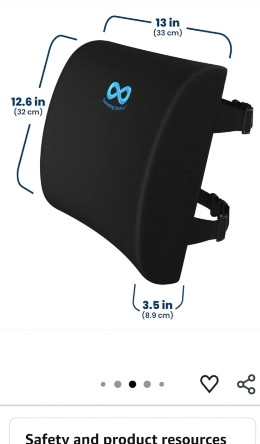 Everlasting Comfort Lumbar Support Pillow - photo 5