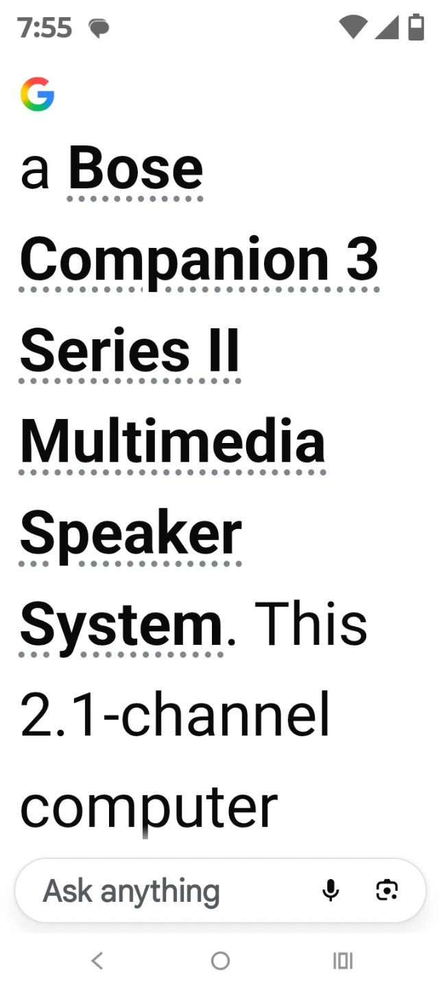 Bose Companion 3 Series II Multimedia Speaker System - photo 4