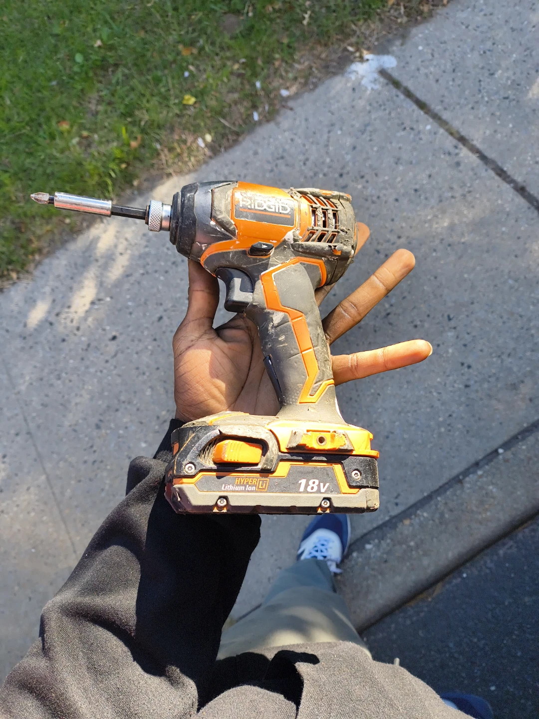 RIDGID 18V Hyper Lithium Ion Impact Driver