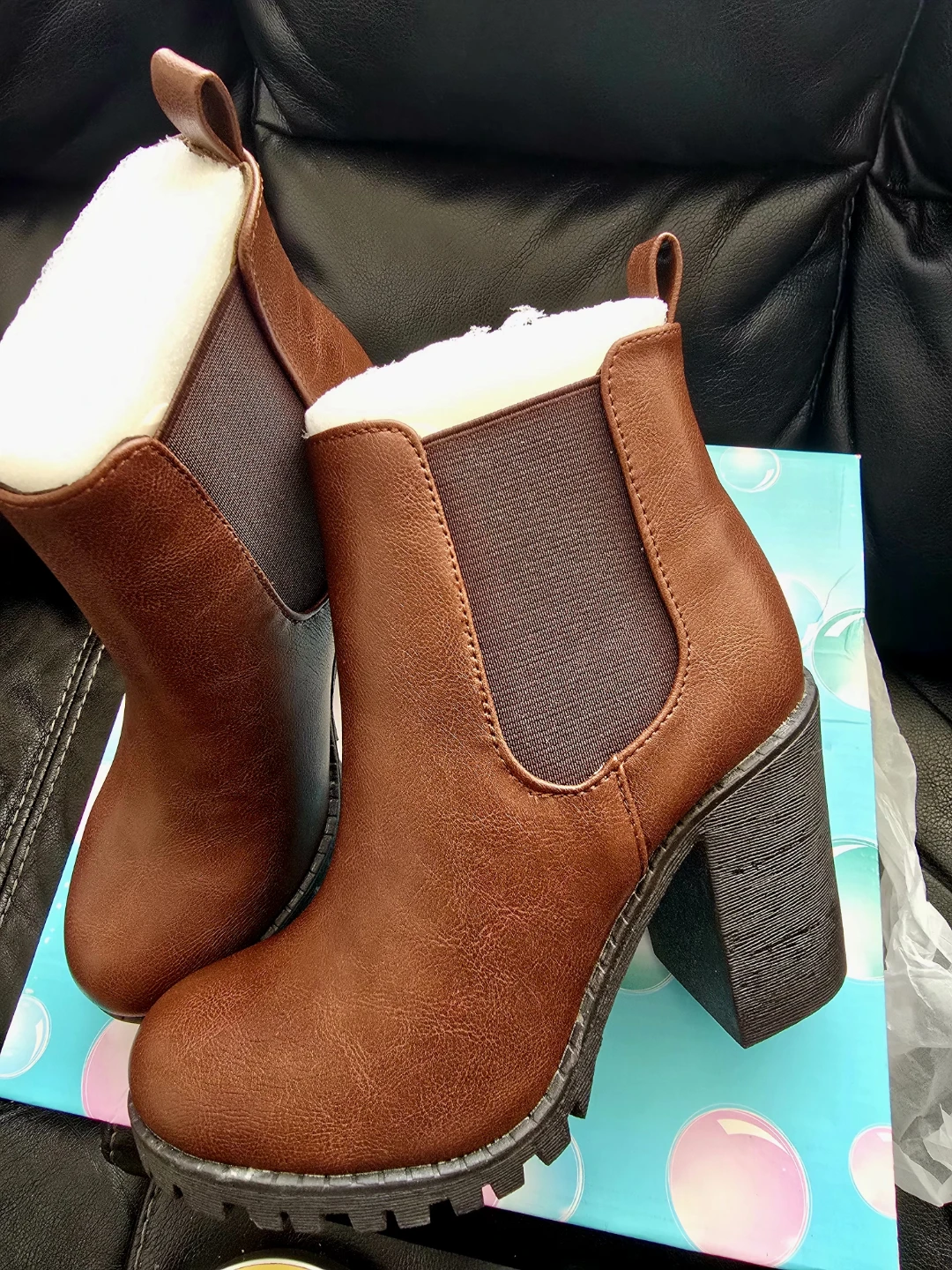 Brand new Leather Boots in box only $45