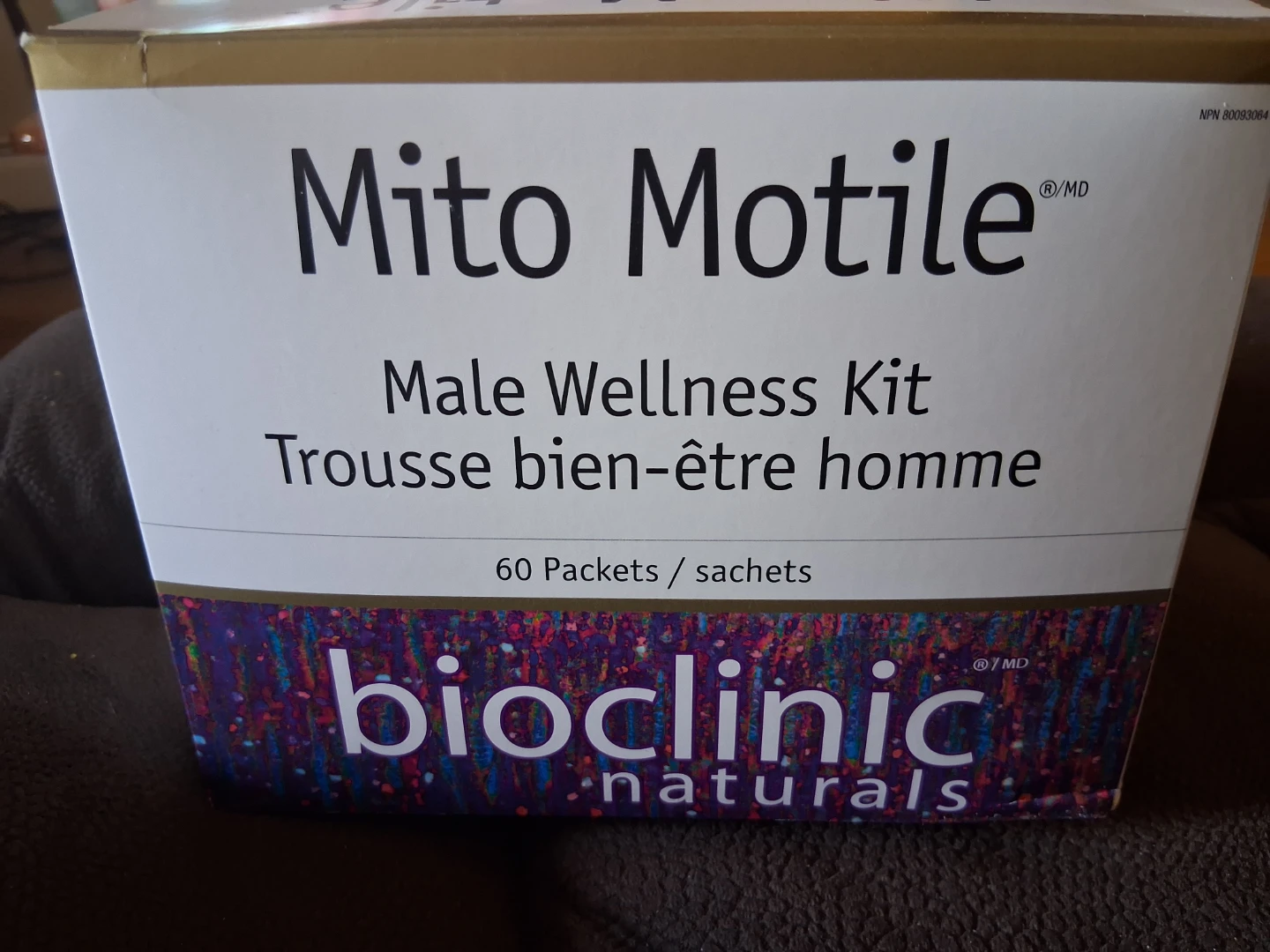 Bioclinic Naturals Mito Motile Male Wellness Kit