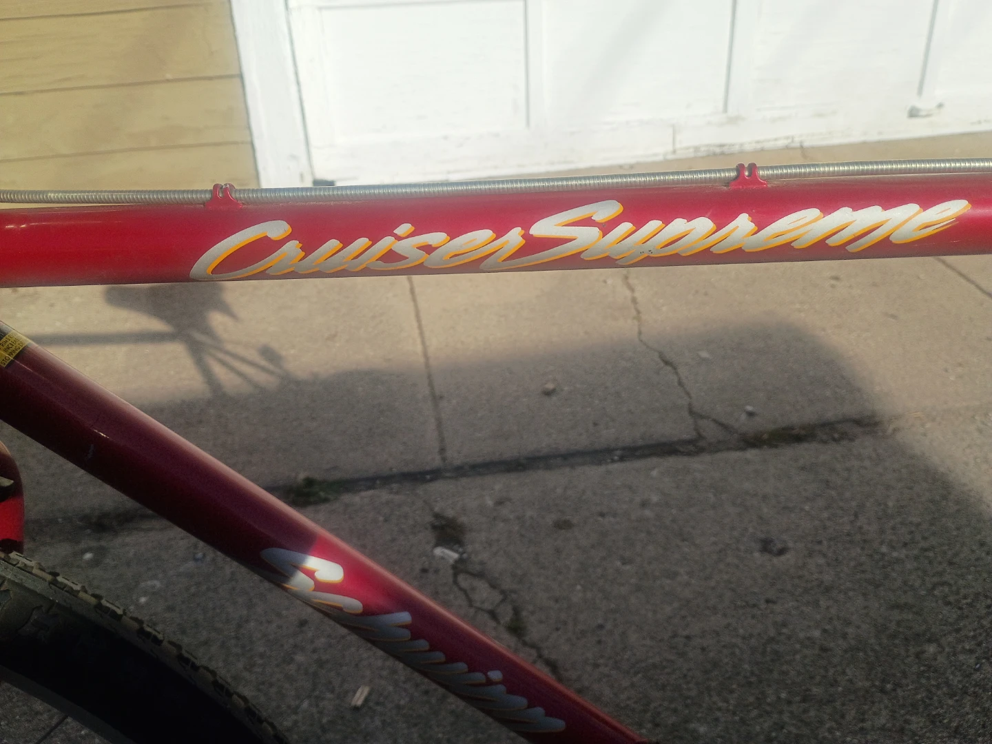 1990 vintage Schwinn cruiser supreme bike Christmas day - photo 2