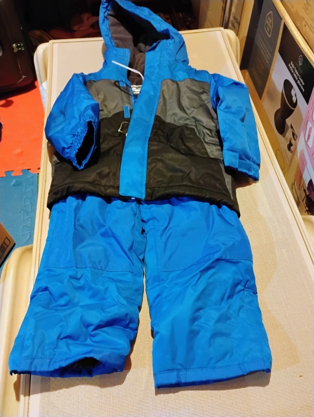George Kids Winter Snowsuit Blue XS (4-5) - photo 2