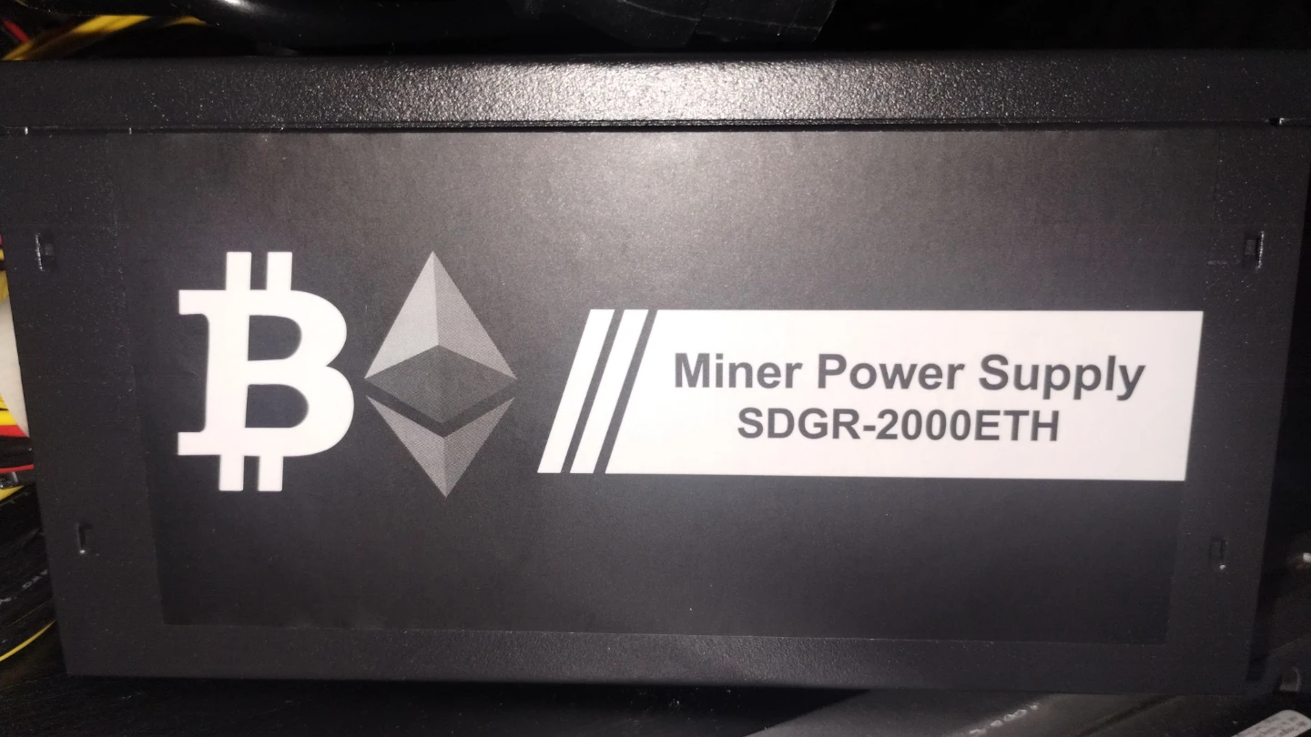 1800W Miner Power Supply SDGR-2000ETH - photo 2